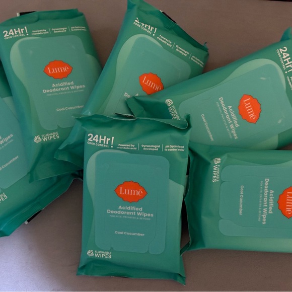6-Pack Of Lume 24 Hour Deodorant Wipes (45 Count) Giveaway!! - Picture 1 of 7